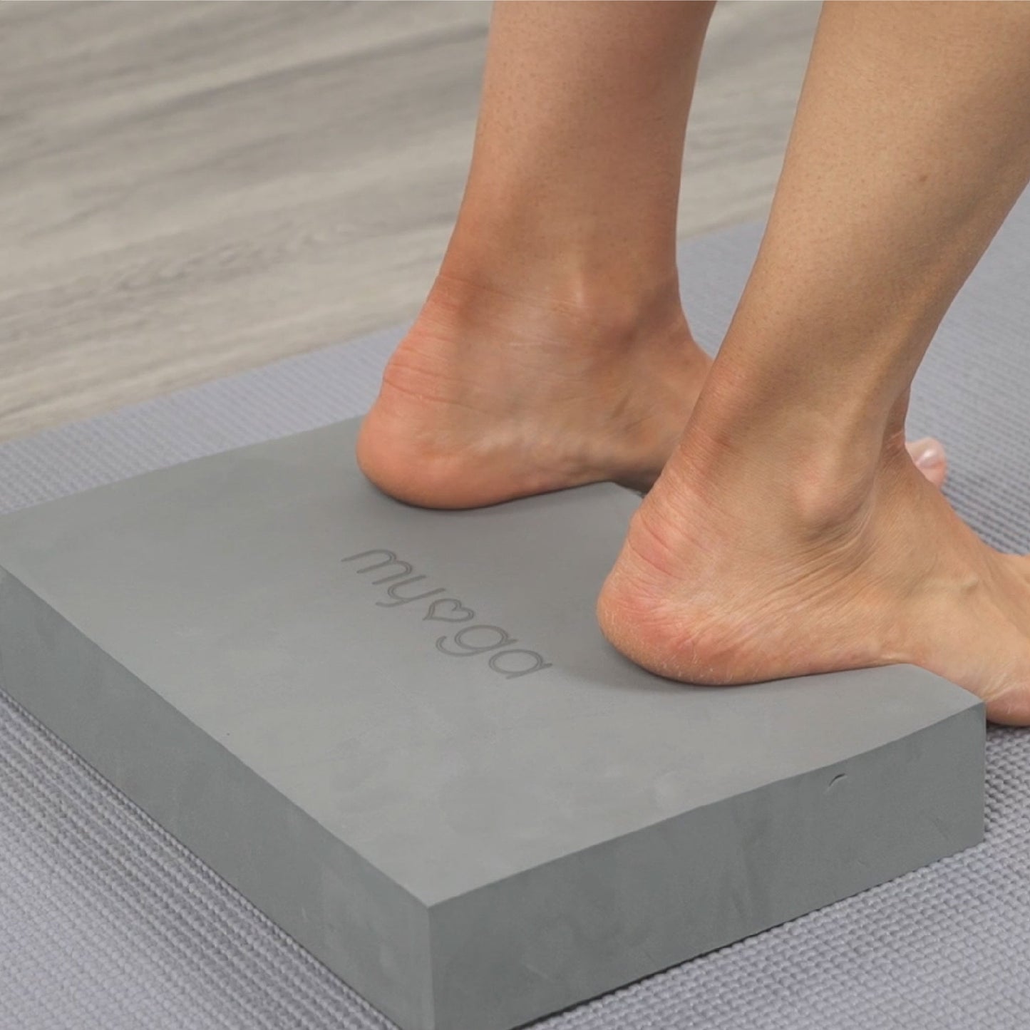Extra Large Foam Yoga Block - Grey