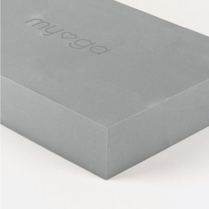 Extra Large Foam Yoga Block - Grey