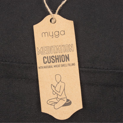 Zafu Meditation Cushion - Black