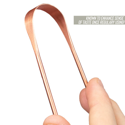 Copper Tongue Scraper Cleaner