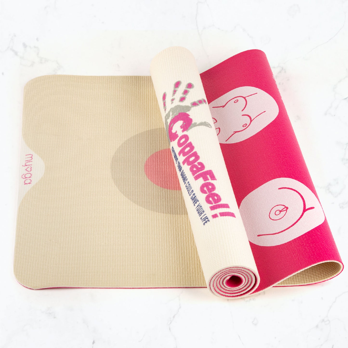 Breast Cancer Awareness Charity CoppaFeel! Just Boobs Mat