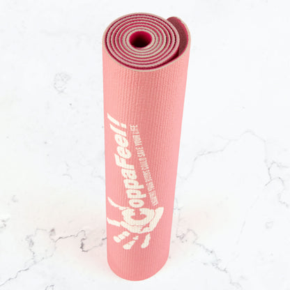 Breast Cancer Awareness Charity CoppaFeel! Yoga Boobs Mat