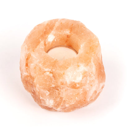 1kg Single Himalyan Salt Candle Holder