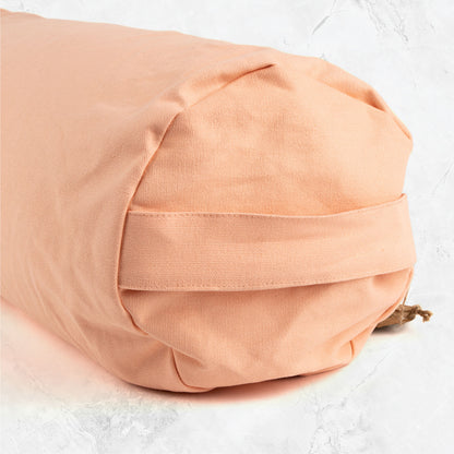 Buckwheat Support Bolster Pillow - Pink