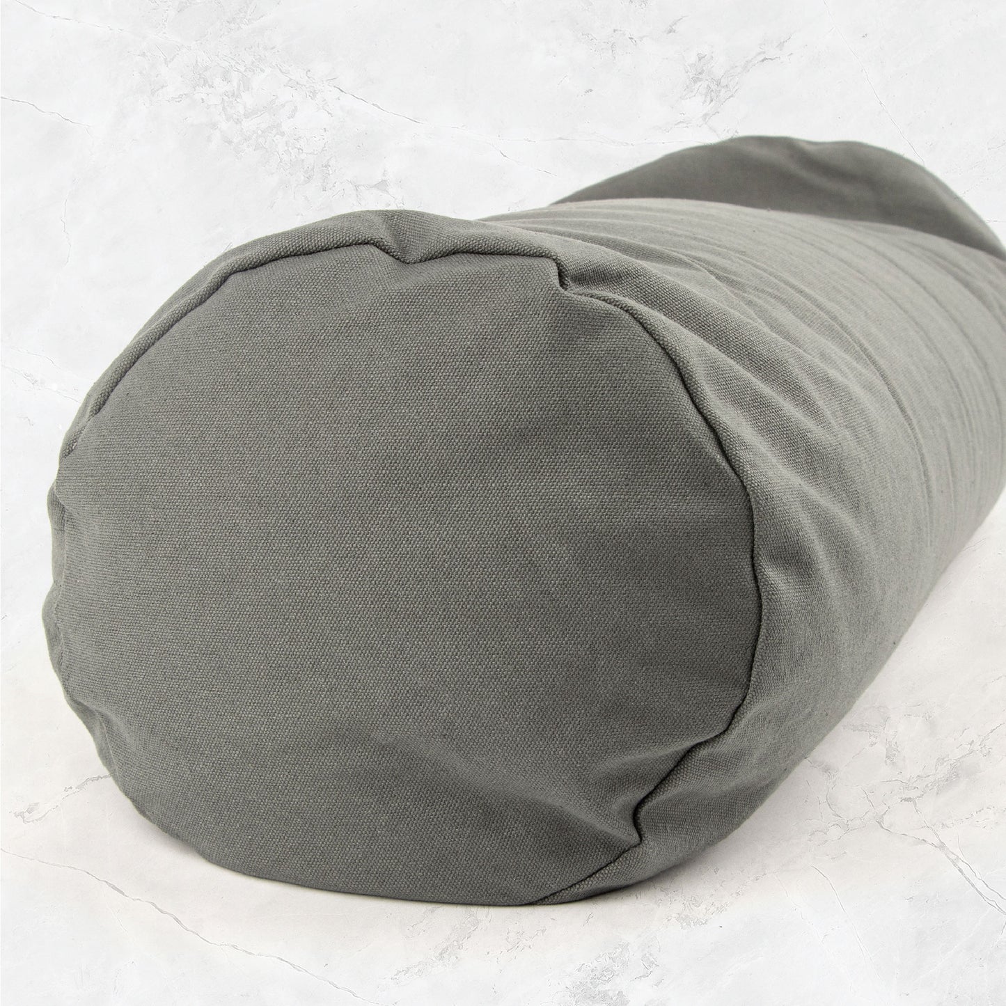 Buckwheat Support Bolster Pillow - Grey
