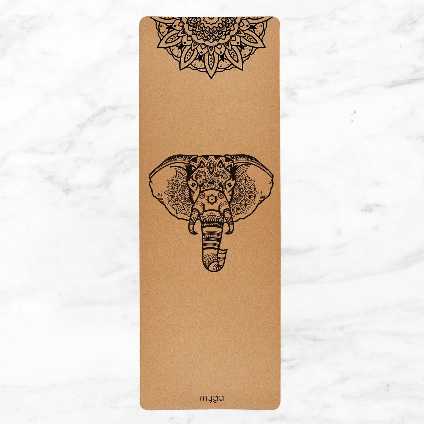 Extra Large Elephant Cork Mat