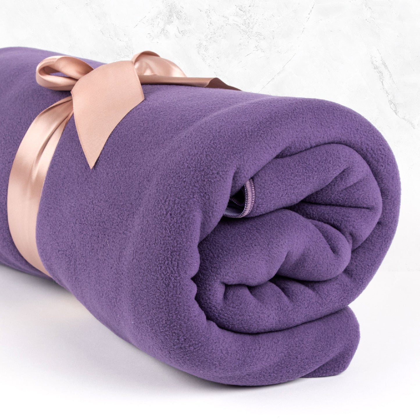 Fleece Yoga Blanket - Purple