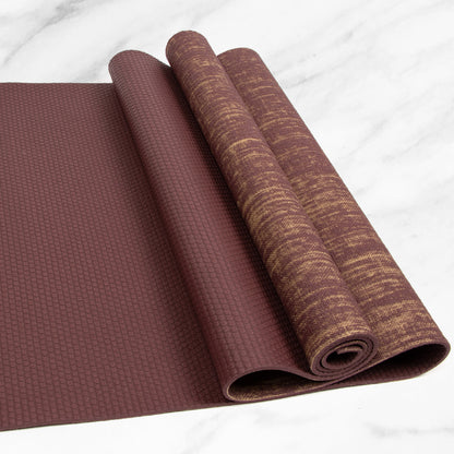 Jute Mat - Plum