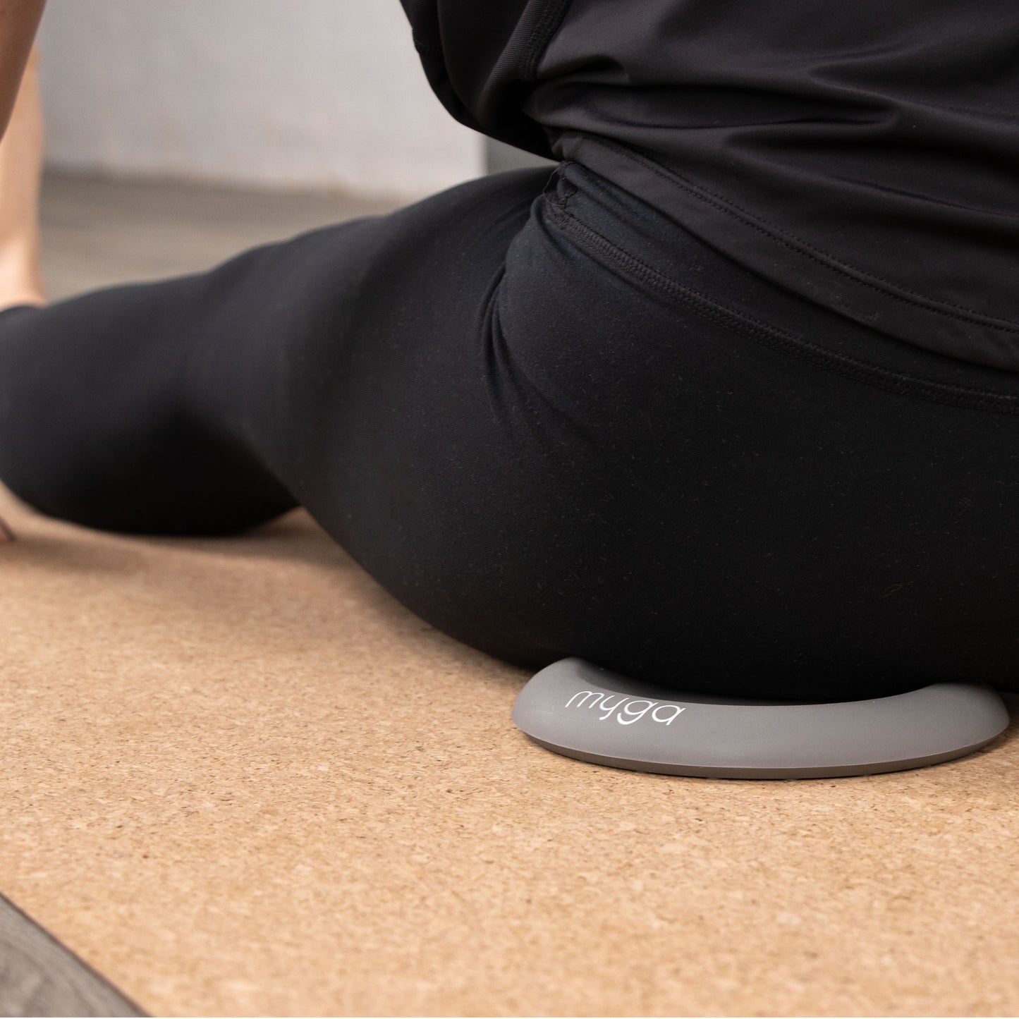 Yoga Support Jelly Pad - Grey