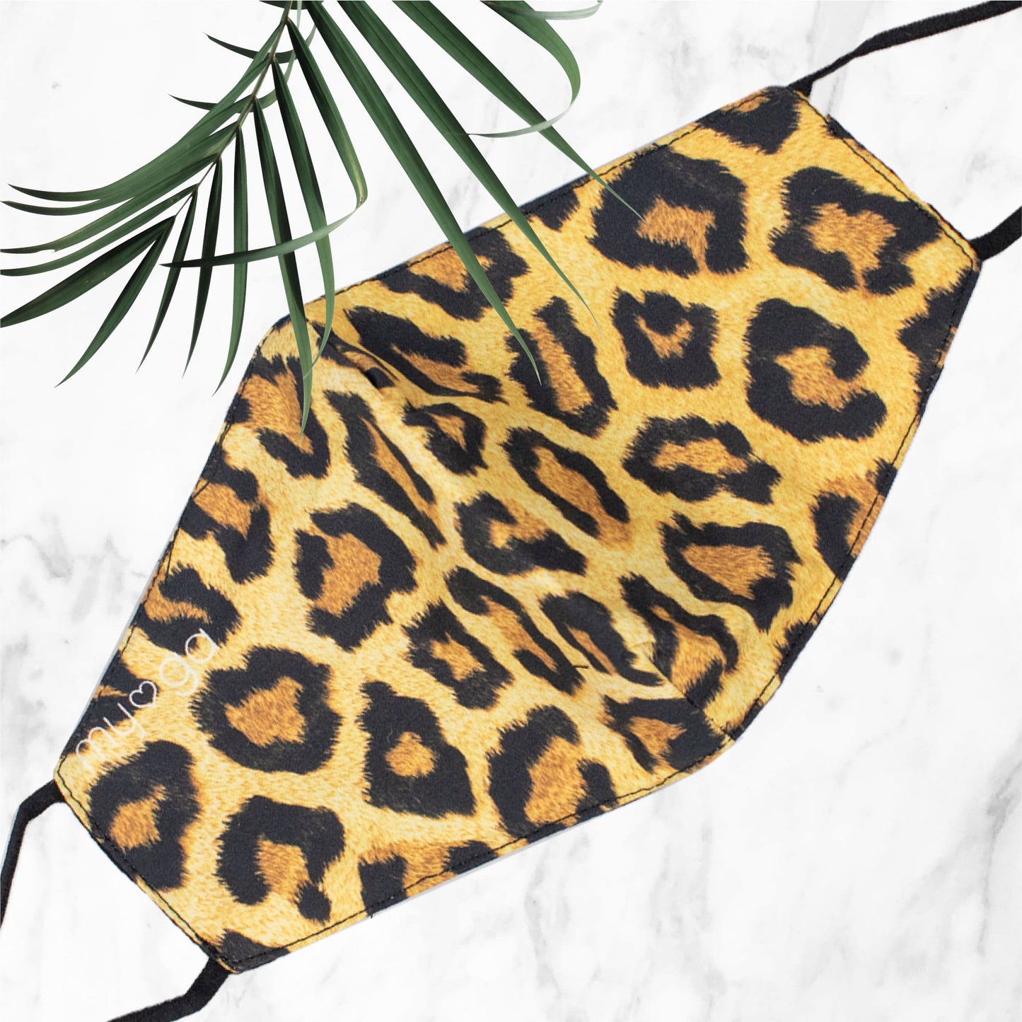Bamboo Face Mask - Leopard