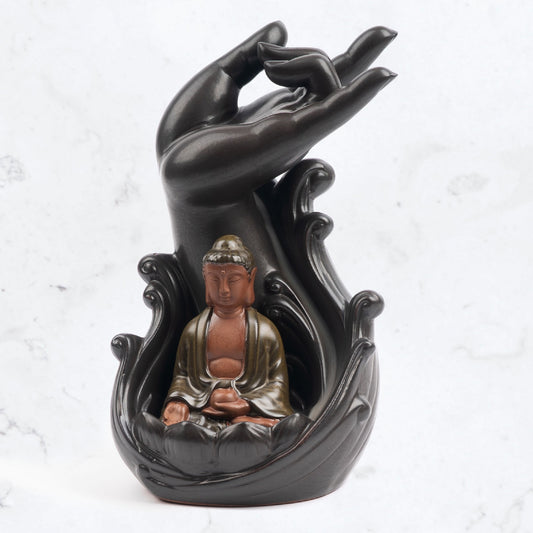 Backflow Incense Burner - Buddha