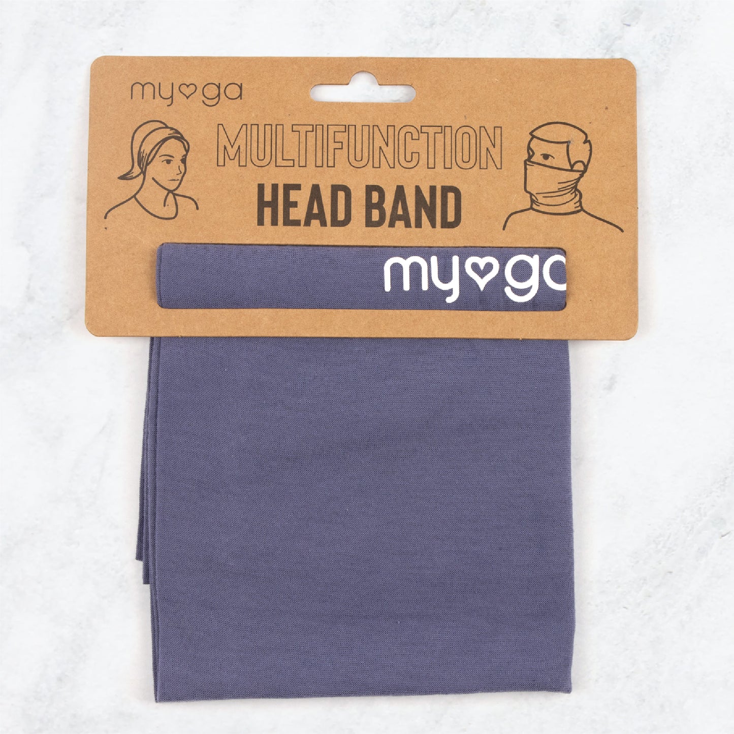 Multi-Functional Head Band - Barely Grape