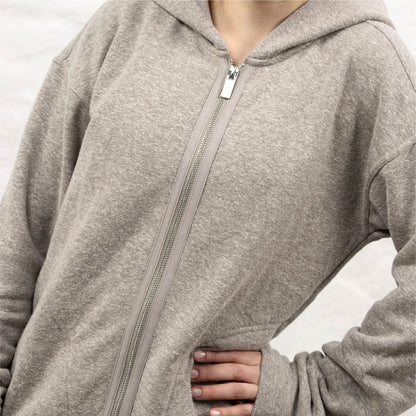 Women's Hemp Hoodie Oatmeal Heather