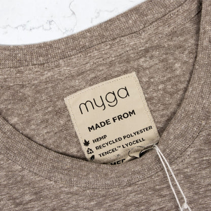 Unisex Hemp T-shirt Oatmeal Heather