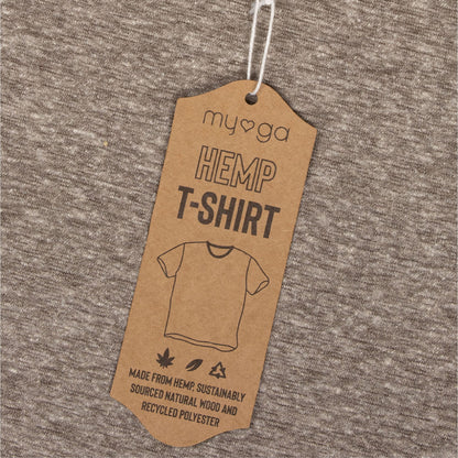 Unisex Hemp T-shirt Oatmeal Heather
