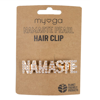 Namaste Pearl Hair Clip