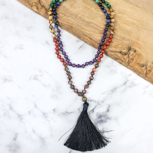 Chakra Bead Necklace