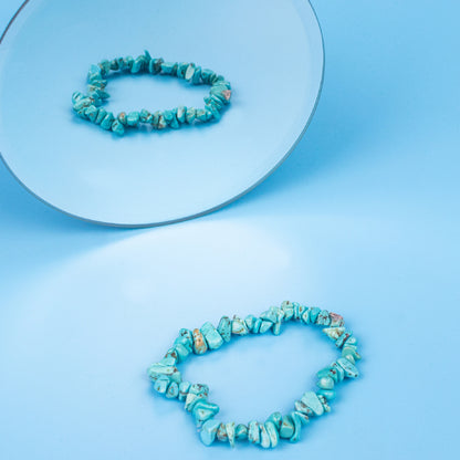 Chip Bracelet - Turquoise