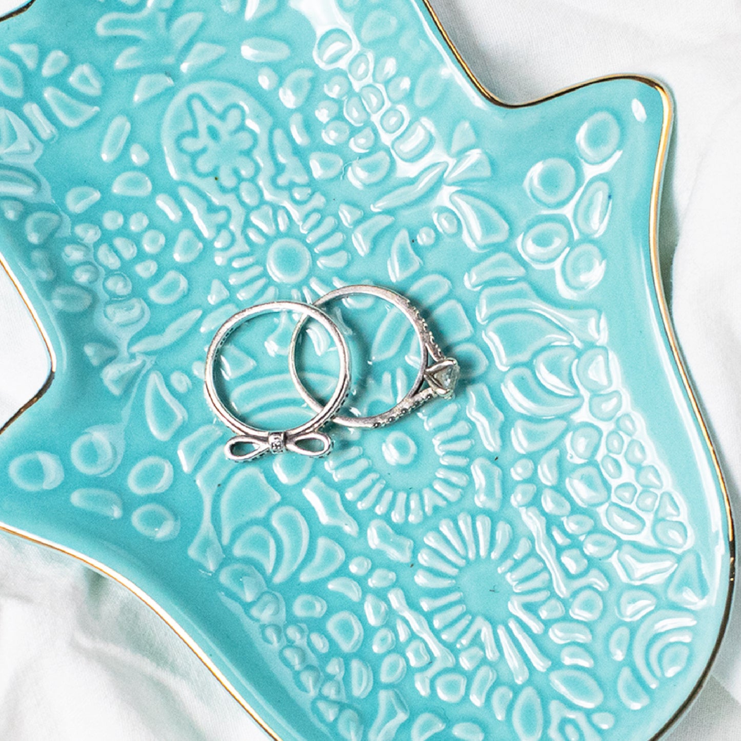 Jewellery & Crystal Dish - Hamsa