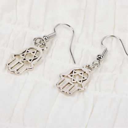 Earrings - Hamsa