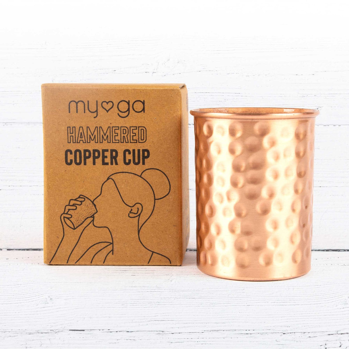 Copper Cup - Hammered