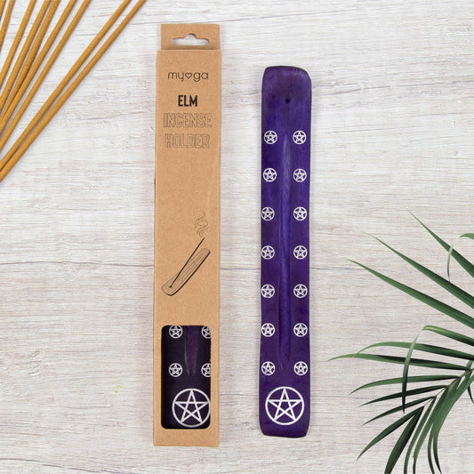 Incense Holder - Purple Star