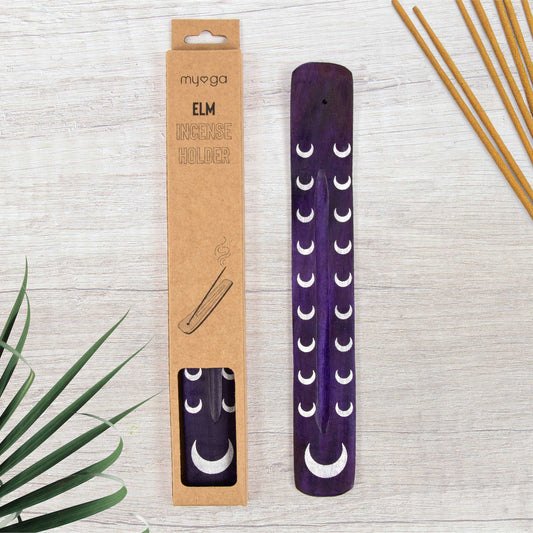 Incense Holder - Purple Moon