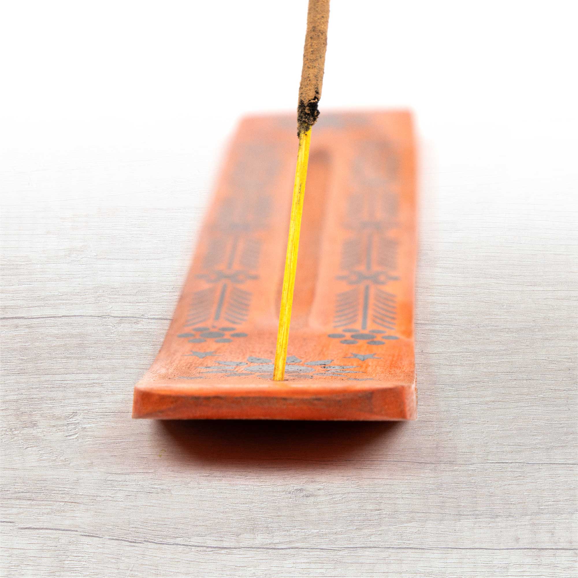 Incense Holder - Orange Sun