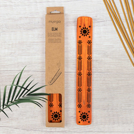 Incense Holder - Orange Sun