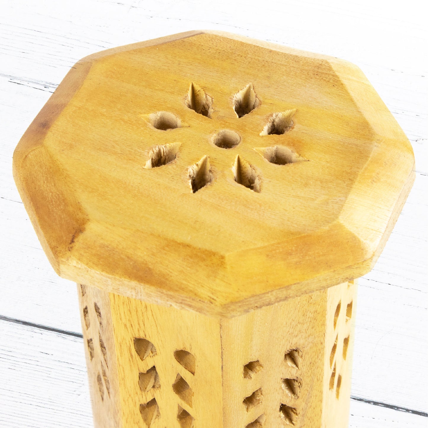 Incense Tower - Wooden Octagon