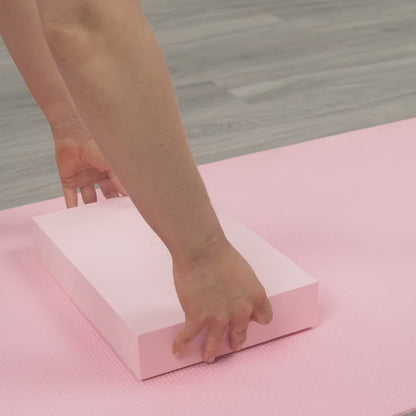 Extra Large Foam Yoga Block - Dusty Pink