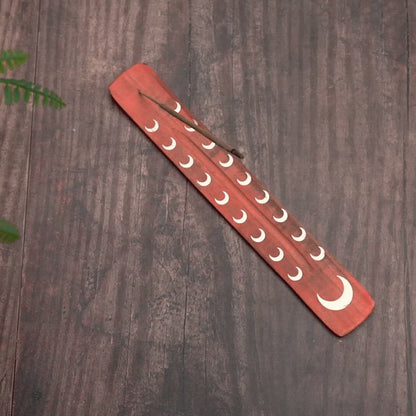 Incense Holder - Orange Moon