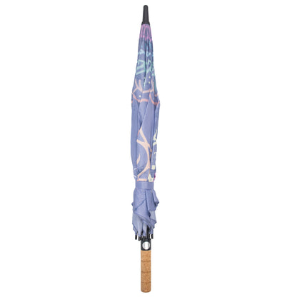 Chakra Umbrella with Cork Handle