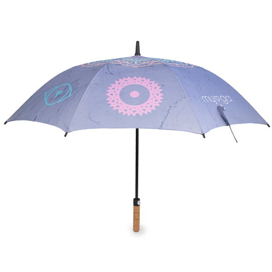 Chakra Umbrella with Cork Handle