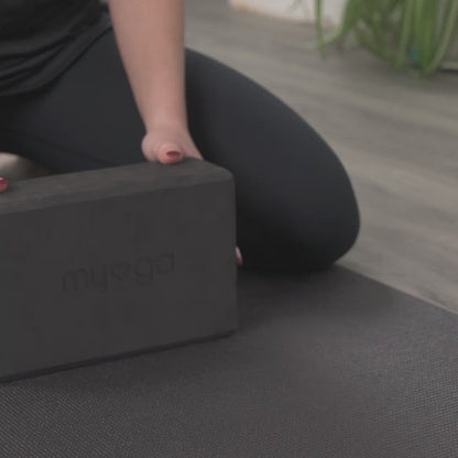 Foam Yoga Block - Black